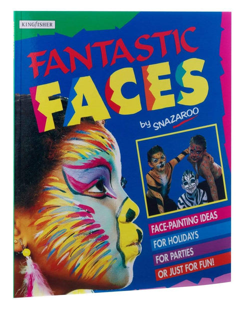 AussieSuperStore Games & Activities Fantastic Faces Book Snazaroo Face Painting Snazaroo Face Painting | Face Painting Books 766416241863 EDP: 0363540